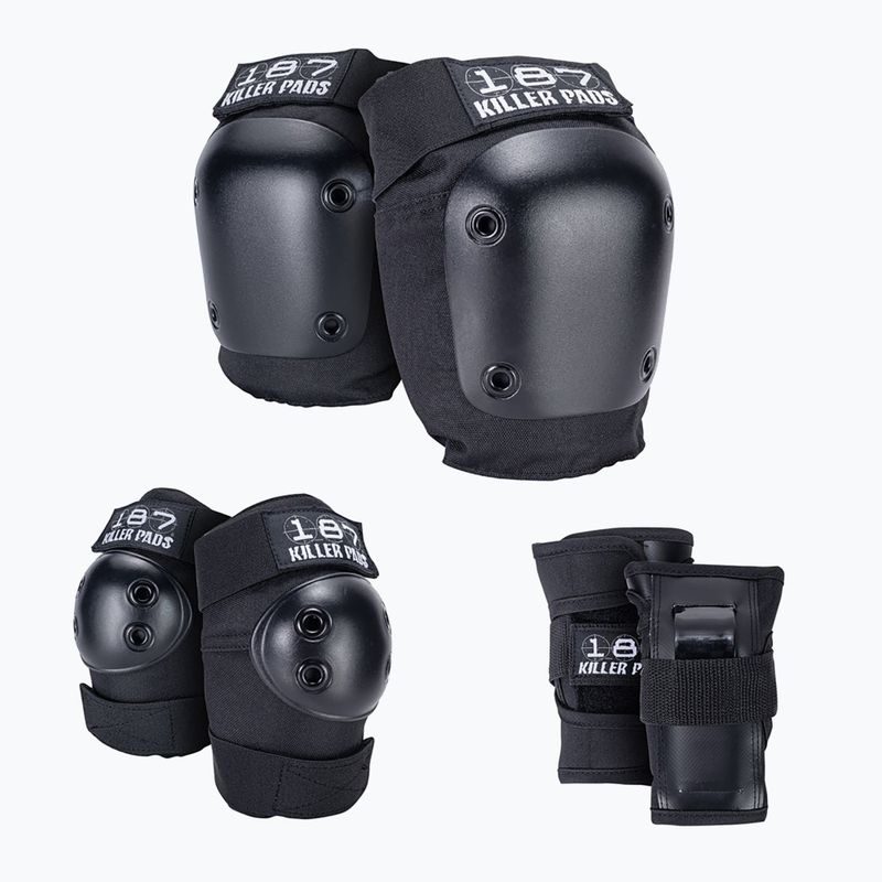 Protector set 187 Killer Pads Six Pack black