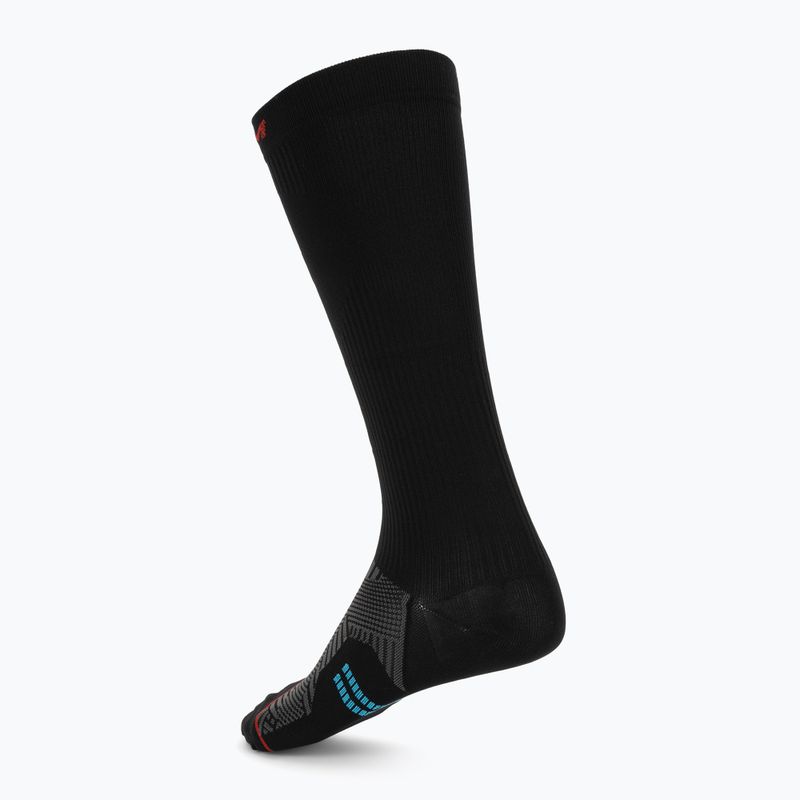 Hockey socks CCM Compression Knee black/red 2
