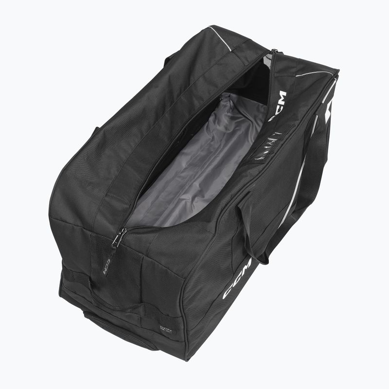 Travel bag CCM 520 Wheeled Player Bag 32' 115 l black/white 3