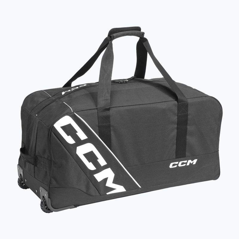 Travel bag CCM 520 Wheeled Player Bag 37' 175 l black/white