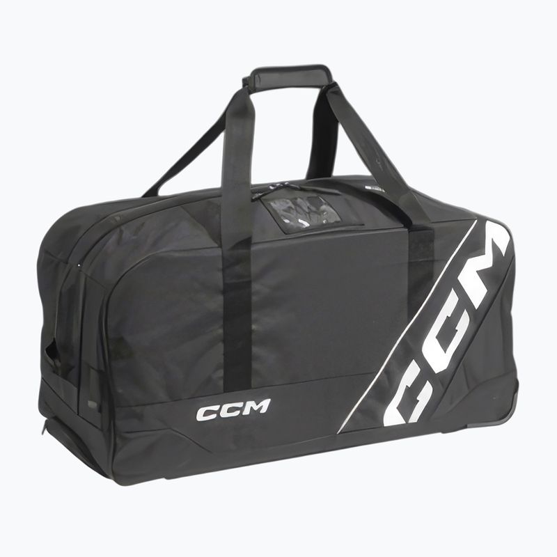 Travel bag CCM 520 Wheeled Player Bag 37' 175 l black/white 2