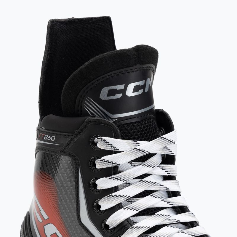 Men's hockey skates CCM JetSpeed FT860 SR REG black 5