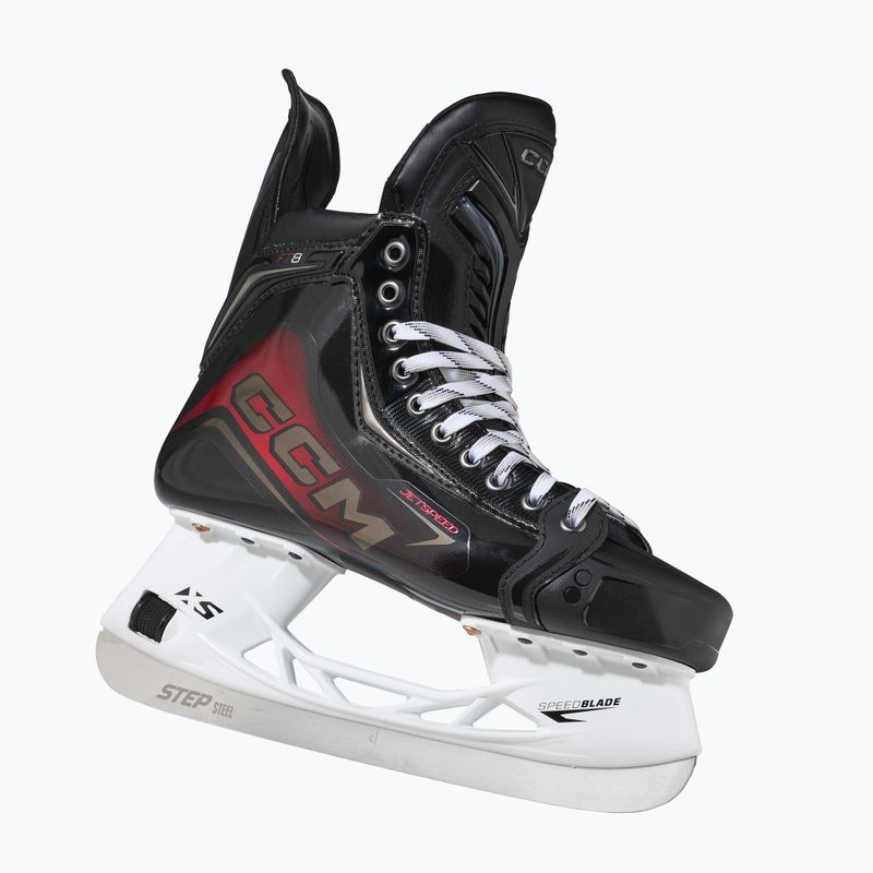 Men's goalie hockey skates CCM JetSpeed FT8 SR REGULAR black 4