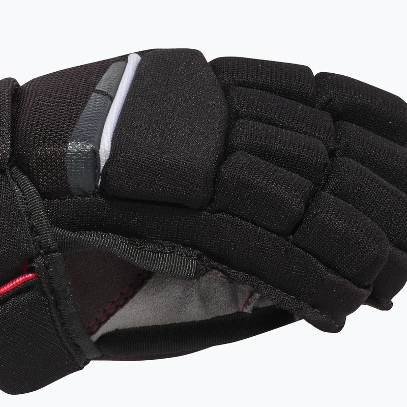 Children's hockey gloves CCM Next YT Gloves black/white 4