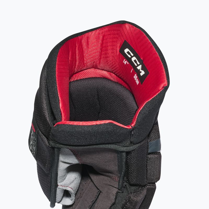 Hockey gloves CCM Next SR Gloves black/white 3
