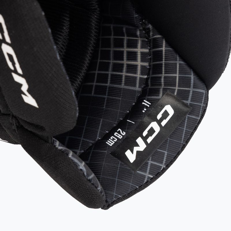 Children's hockey gloves CCM Tacks XR80 JR Gloves black/white 7