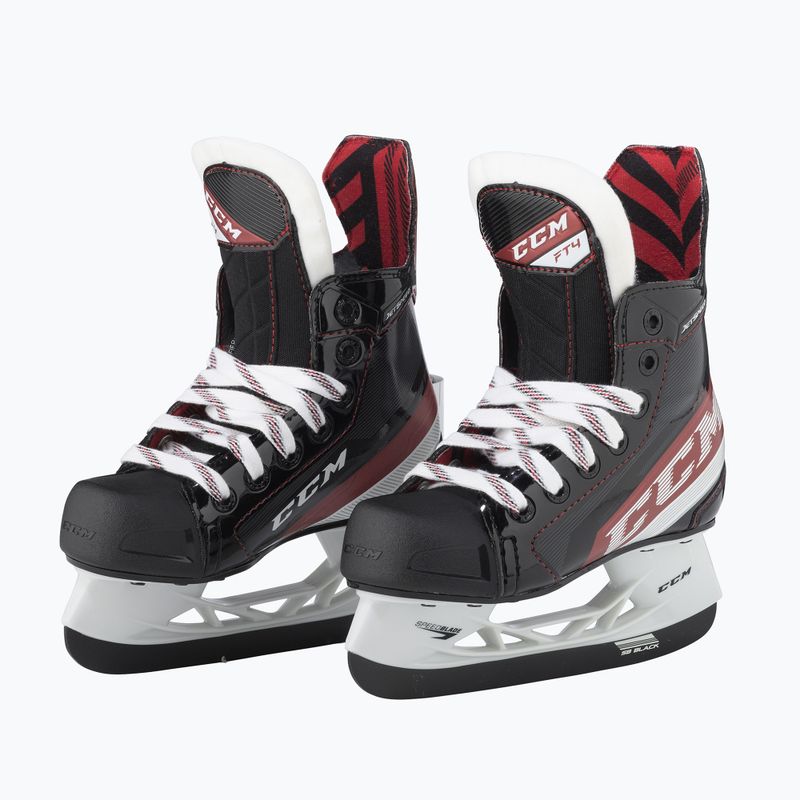 Children's hockey skates CCM JetSpeed FT JR Regular black 2