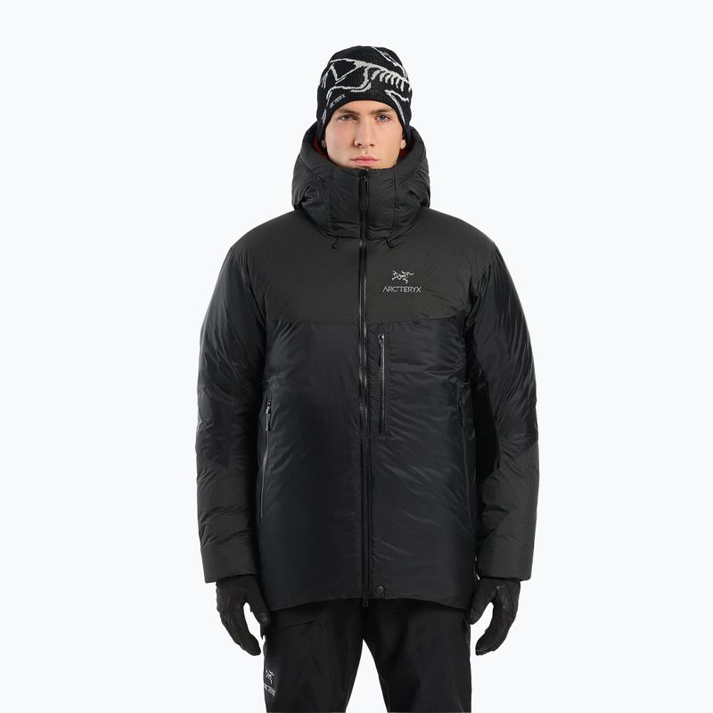 Men's Arc'Teryx Alpha Parka black down jacket 