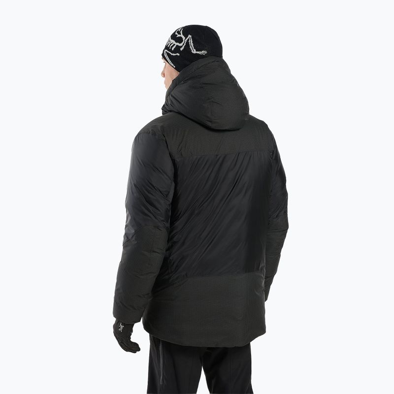 Men's Arcteryx Alpha Parka black down jacket  3