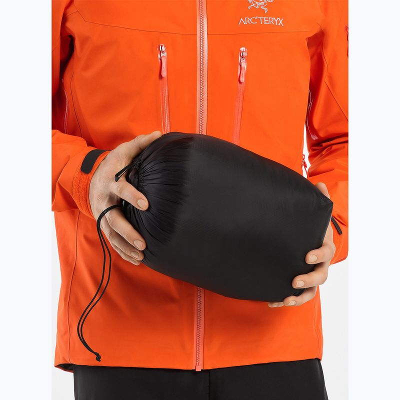 Men's Arcteryx Alpha Parka black down jacket  8