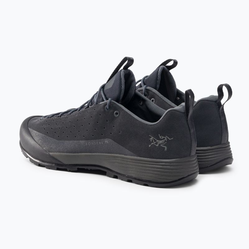 Men's Arcteryx Konseal FL 2 Leather grey 28300 approach shoes 3