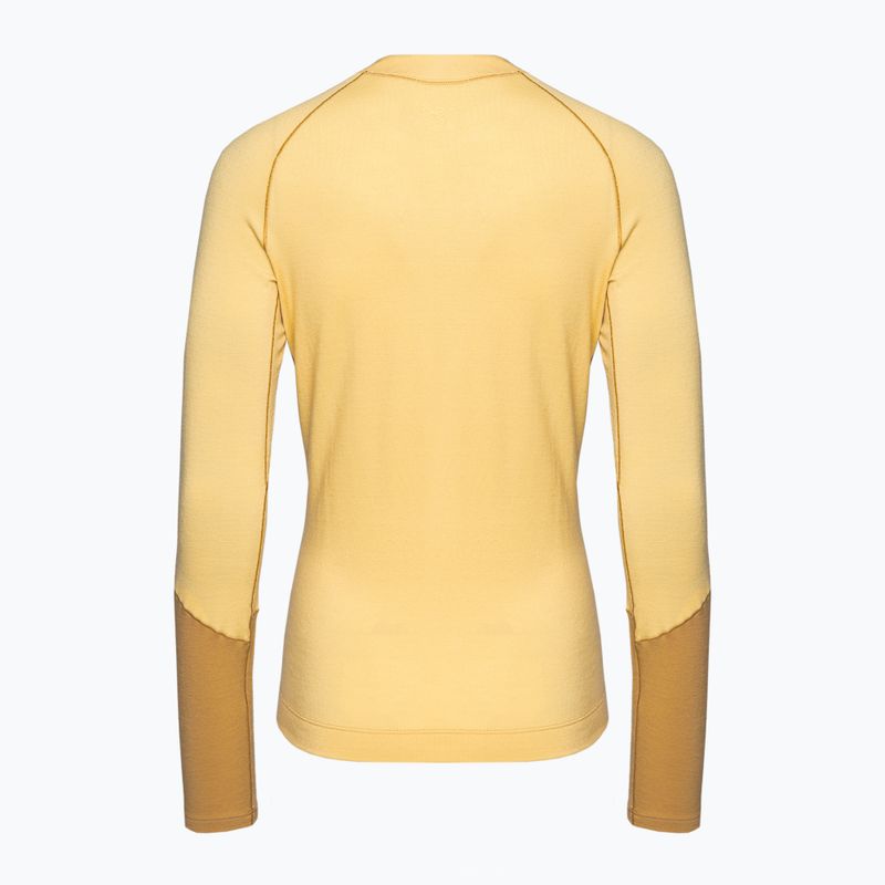 Arc'teryx women's thermal T-shirt Rho Wool LS Crew yellow X000006251029 2