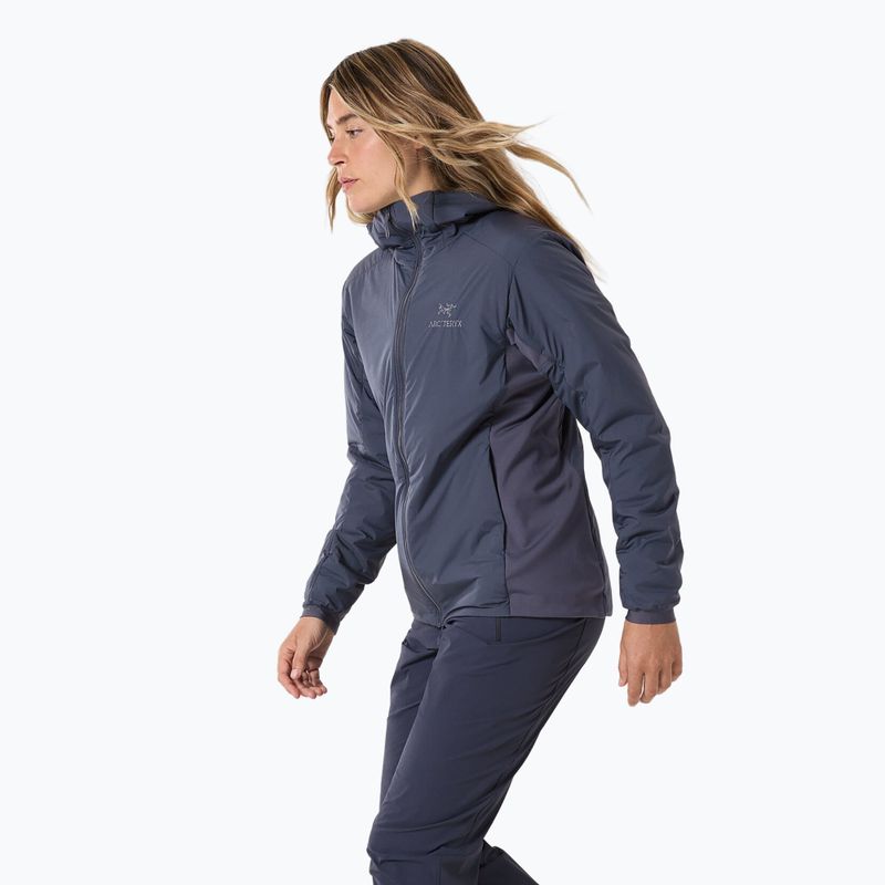 Arc'teryx Atom Hoody women's insulated jacket black sapphire 4