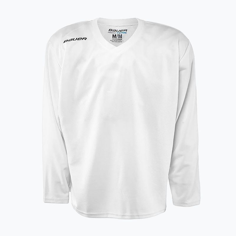 Hockey longlseeve Bauer Flex Practice Jersey white