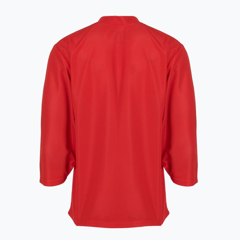 Children's hockey longsleeve Bauer Flex Practice Jersey Jr red 2