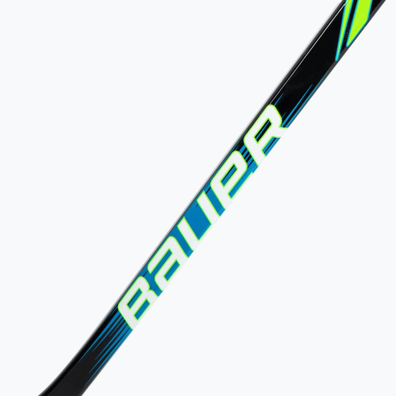 Bauer X Series Grip Sr F40 black/white/blue hockey stick 2