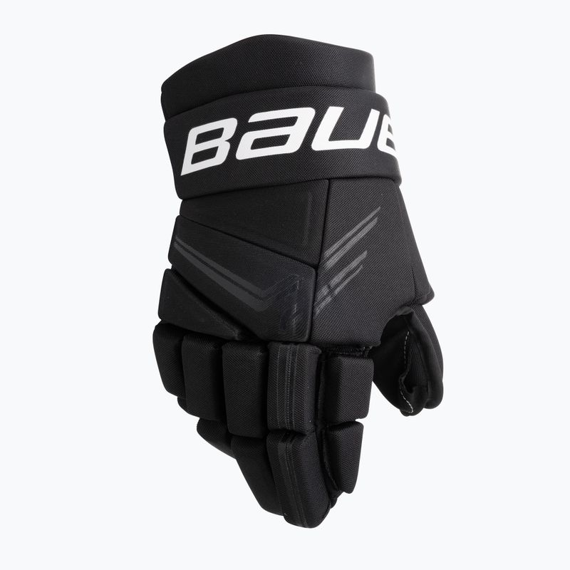Bauer X Sr hockey gloves black
