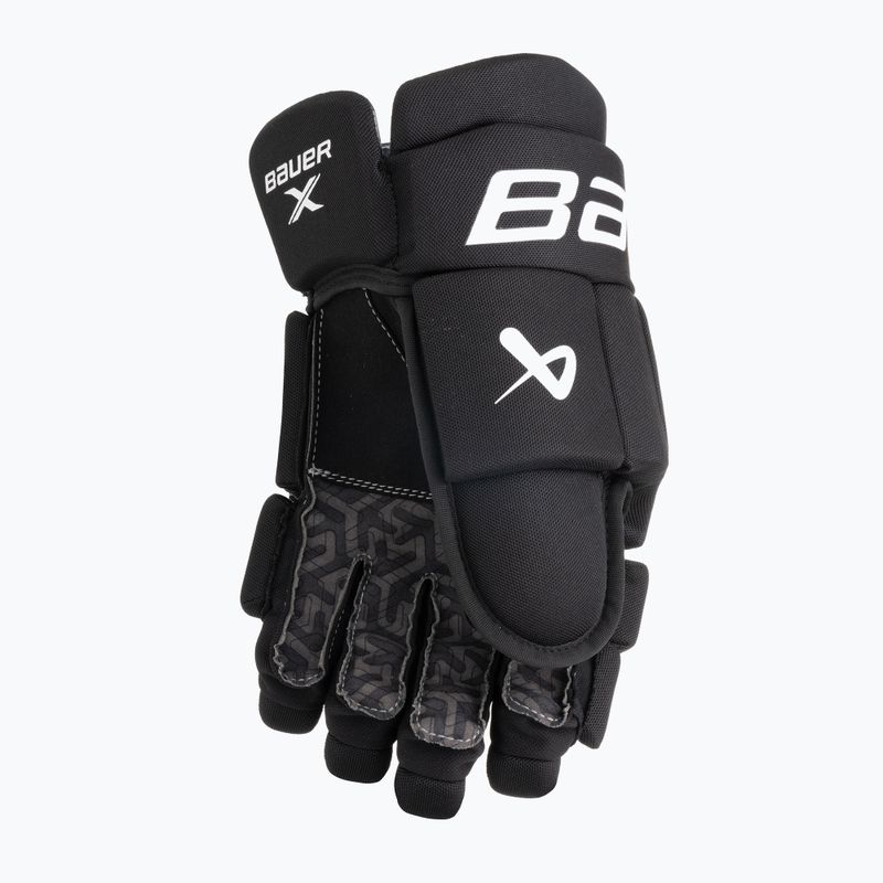 Bauer X Sr hockey gloves black 2