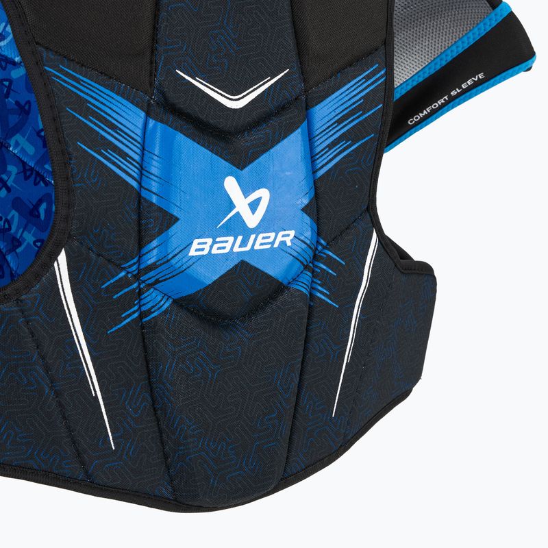 Children's hockey shoulder pads Bauer X Shoulder Pad Int black/blue 5