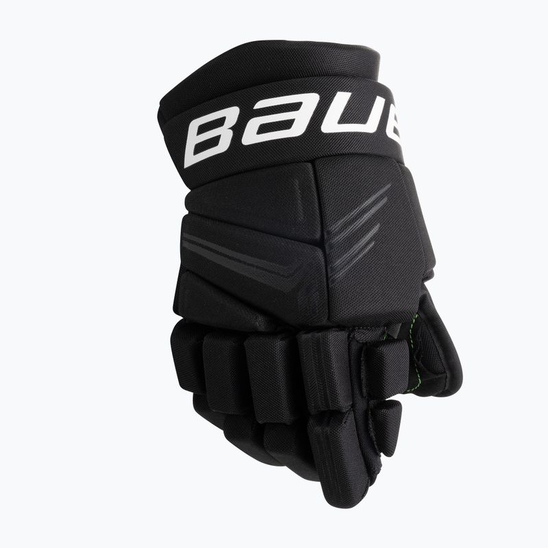 Bauer X Jr children's hockey gloves black