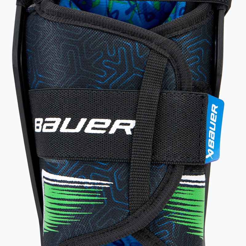 Children's hockey shin guards Bauer X Shin Guard Jr black 6