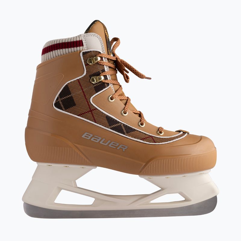 Children's skates Bauer Chamonix Jr brown 2