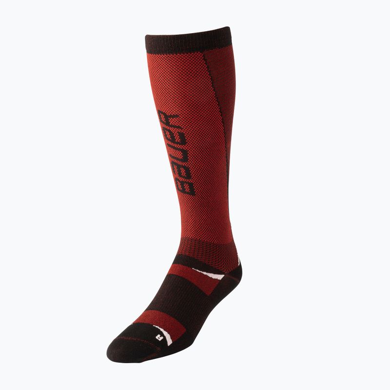 Socks Bauer Vapor Pro Skate Sock-Sr red/black 2