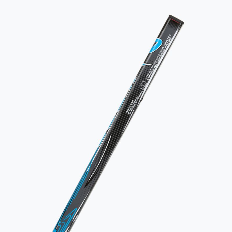 Children's hockey stick Bauer Vapor Grip Jr F30 R black/blue/white 3