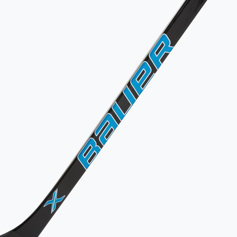 Hockey stick Bauer X Series Grip Sr F80 L black/blue/green 2
