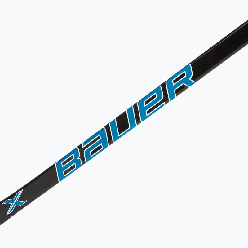 Hockey stick Bauer X Series Grip Sr F80 R black/blue/green 2