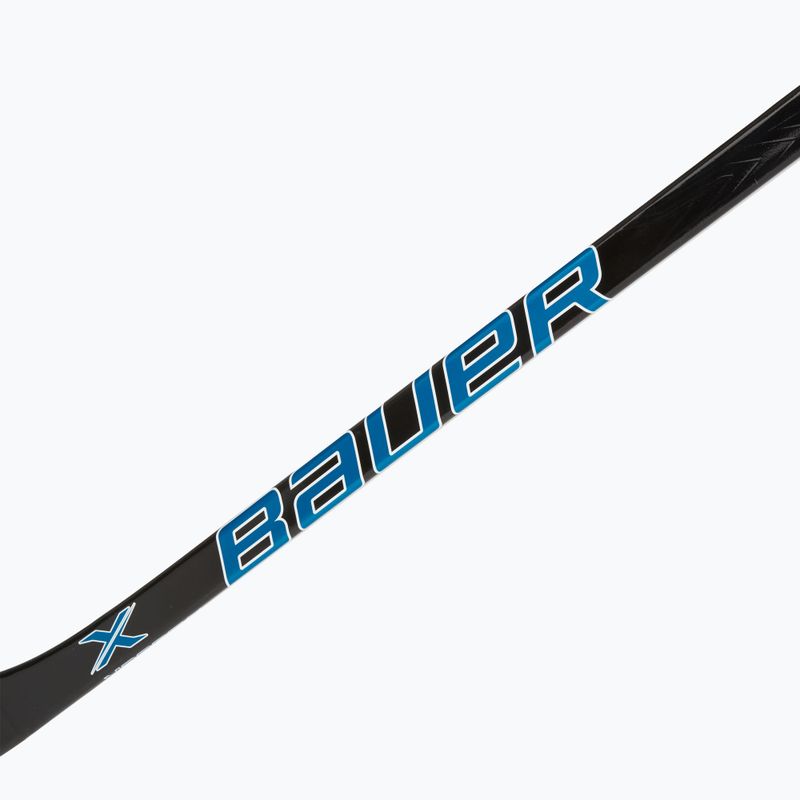 Hockey stick Bauer X Series Grip Int F60 R black/blue/green 2