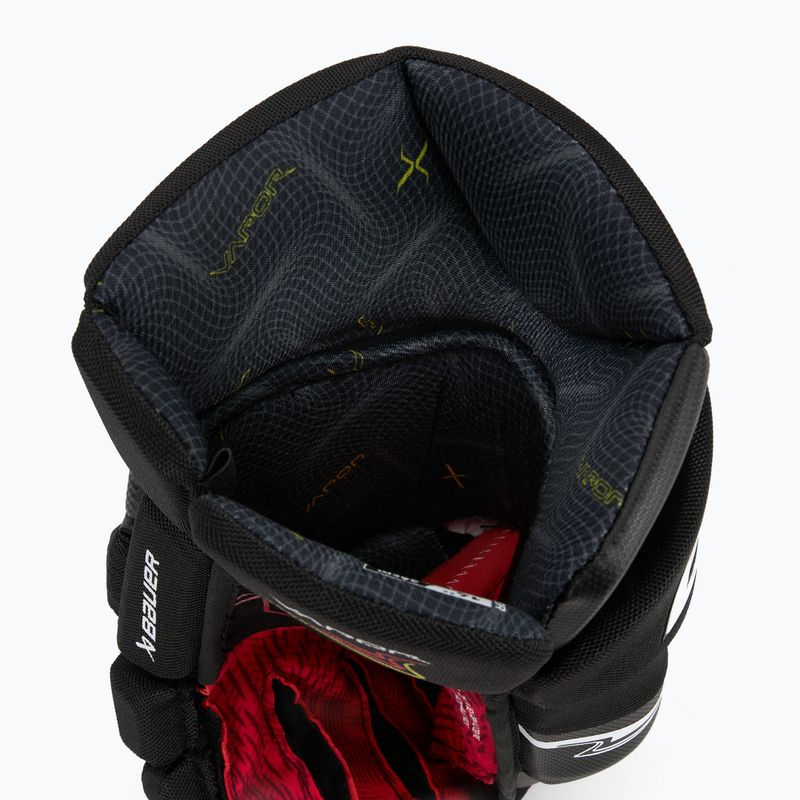 Hockey gloves Bauer Vapor Fly40 Sr black/white 7