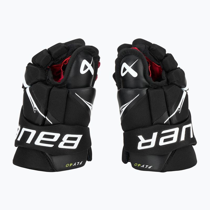 Hockey gloves Bauer Vapor Fly40 Int black/white 4