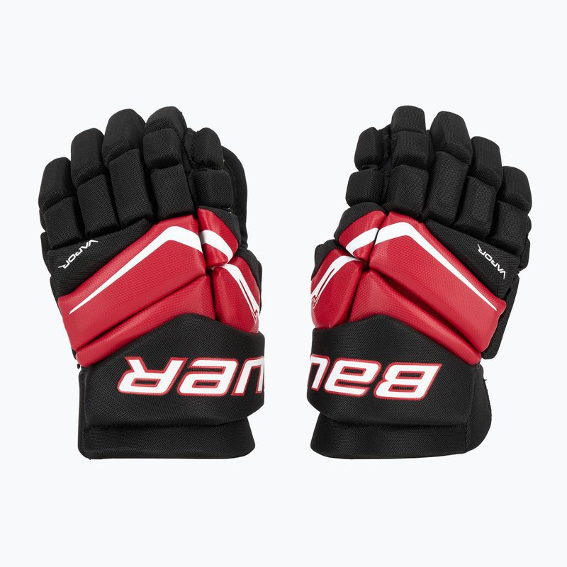 Children's hockey gloves Bauer Vapor Fly40 Jr black/red 2