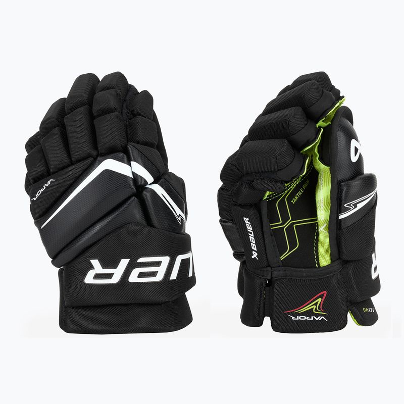 Children's hockey gloves Bauer Vapor Fly40 Jr black/white