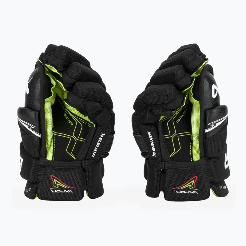 Children's hockey gloves Bauer Vapor Fly40 Jr black/white 3