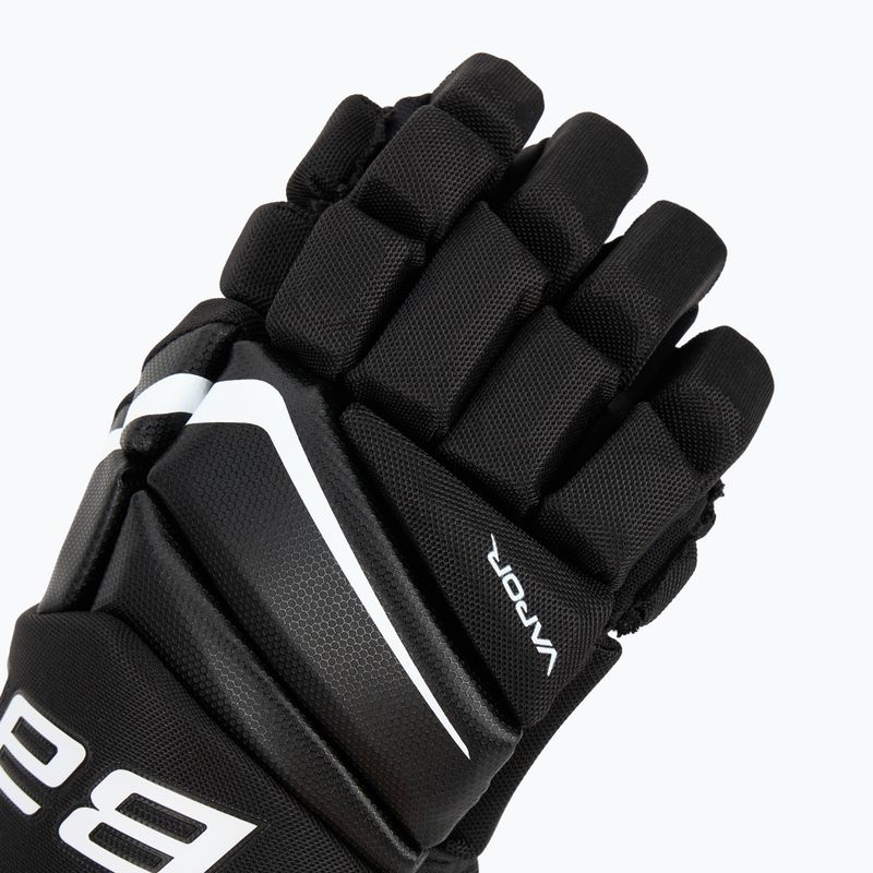 Children's hockey gloves Bauer Vapor Fly40 Jr black/white 5