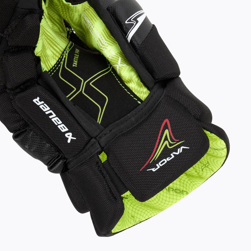 Children's hockey gloves Bauer Vapor Fly40 Jr black/white 6
