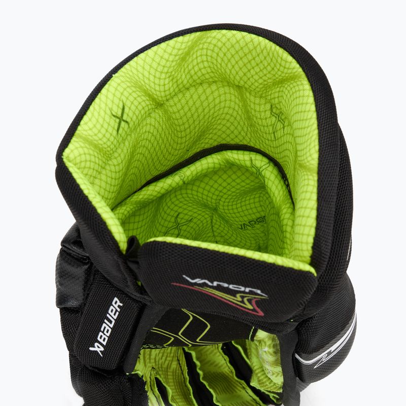 Children's hockey gloves Bauer Vapor Fly40 Jr black/white 7