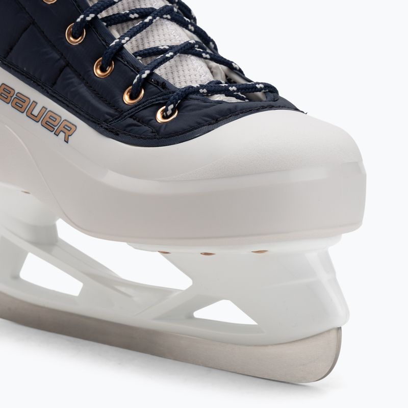 Children's skates Bauer Radiant Heated Jr white/black 6