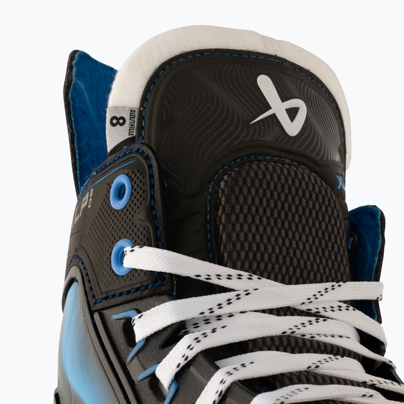 Hockey skates Bauer X-Lp 2.0 Skate-Int black/blue 4