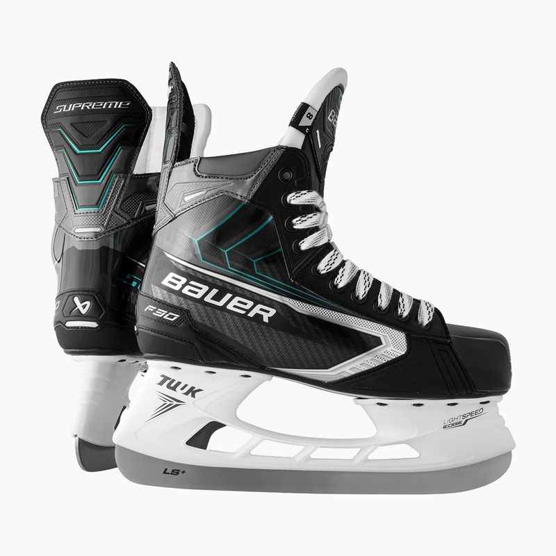 Men's ice hockey skates Bauer Supreme F30 Skate-Sr black/black 4