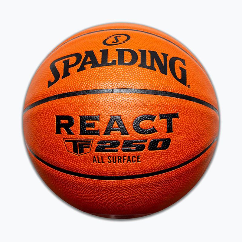 Spalding React TF-250 basketball 76801Z size 7 4