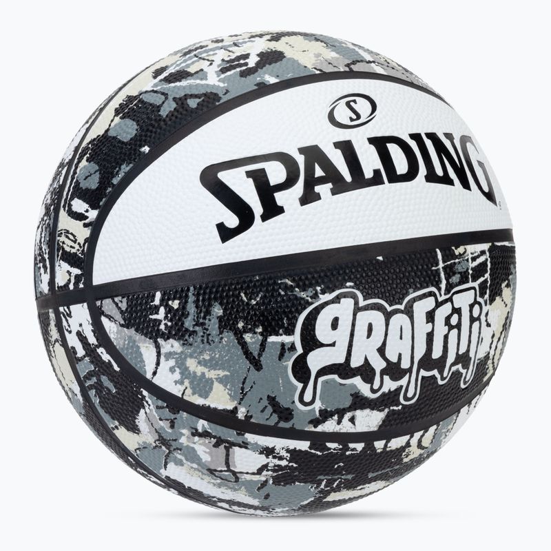 Spalding Graffiti basketball white size 7 2