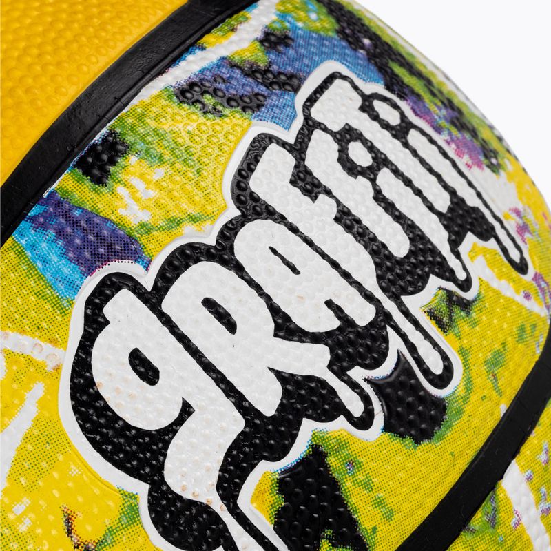 Spalding Graffiti 7 basketball green/yellow 2000049338 3