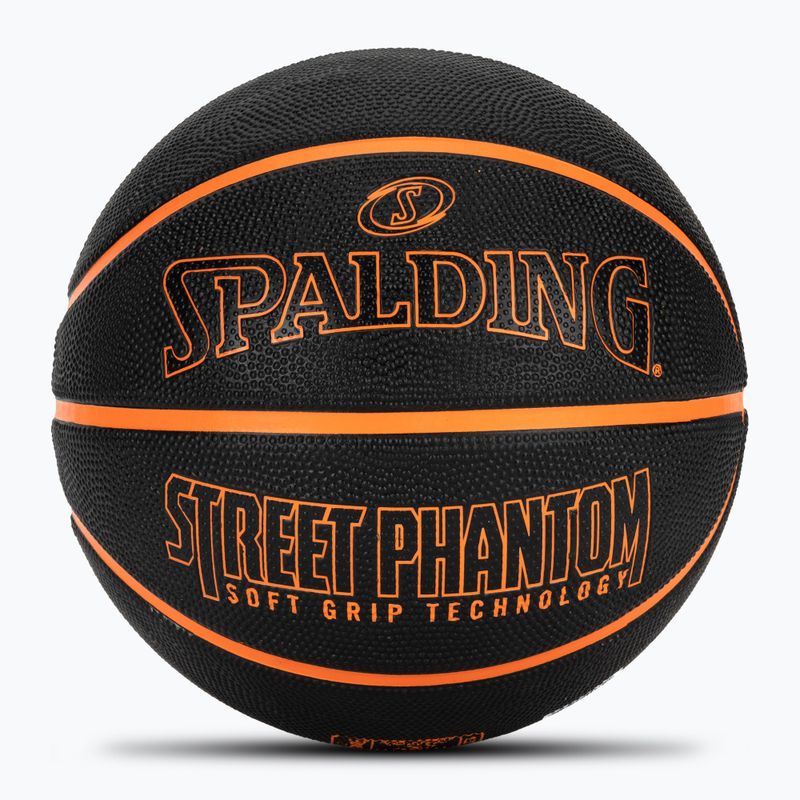 Spalding Phantom basketball black/orange size 6