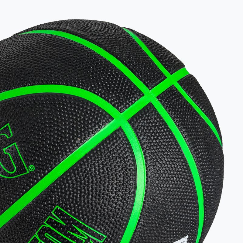 Spalding Phantom basketball black/green size 6 3