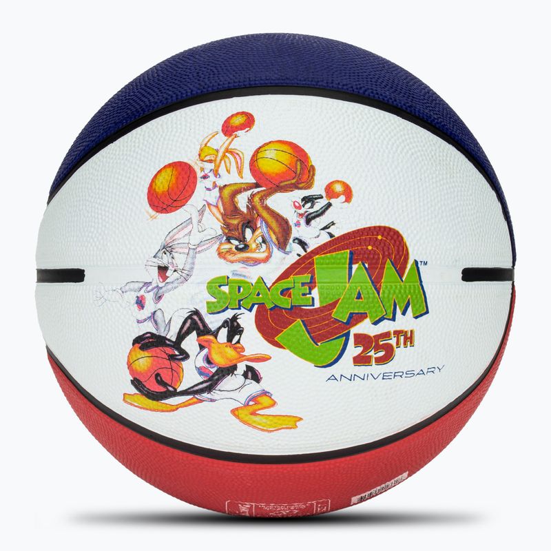 Basketball Spalding Space Jam Tune white/red/blue size 7 2