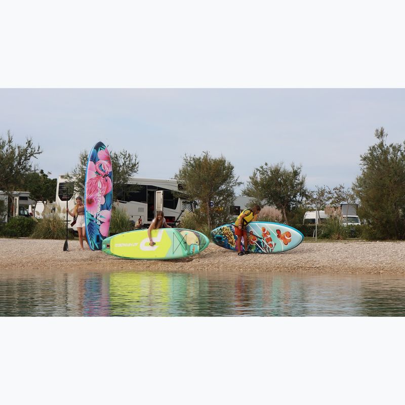Pathfinder Toucan Leaf 10'2" SUP board 4