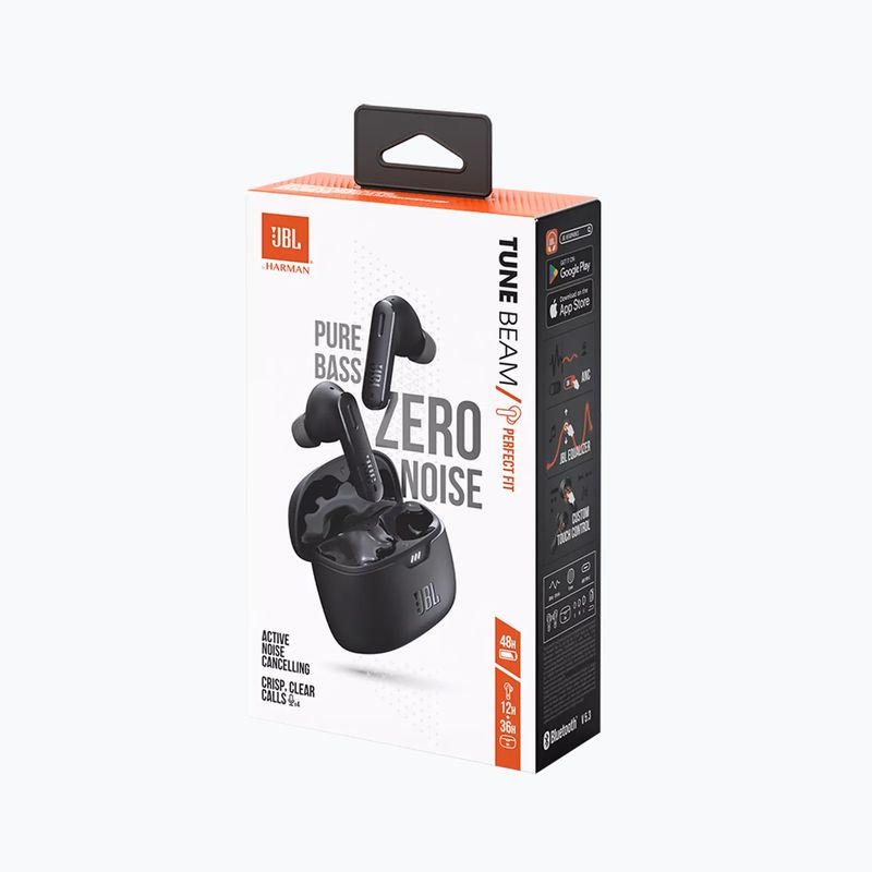 JBL Tune Beams Tws wireless headphones black 9